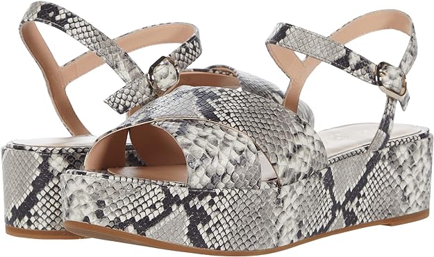 kate spade new york Women's Bunton Roccia Wedge Sandals Color Gray Size 8.5M