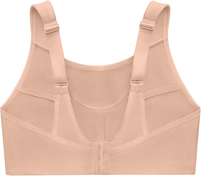 Glamorise No-bounce Camisole Sports Wirefree Bra Cafe Size 40DD