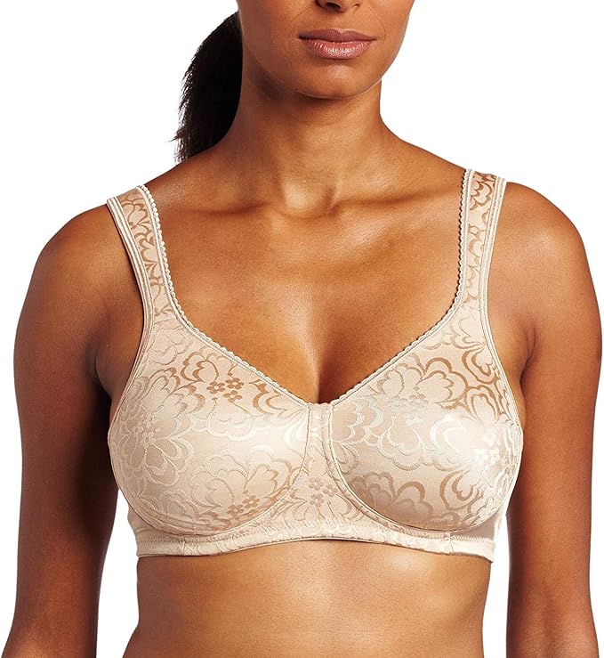 Playtex 18-Hour Ultimate Lift Wireless Full-Coverage Bra Color Nude Size 42DD