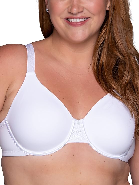 Vanity Fair Beauty Back Smoothing Minimizer Bra Color Star White Size 40DD