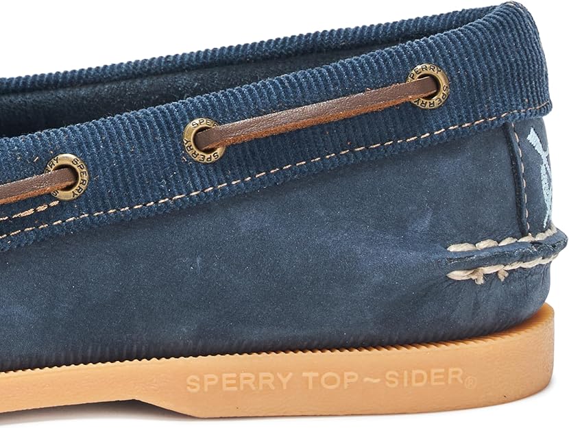 Sperry Men's Authentic Original 2-Eye Seasonal Boat Shoe Navy Size 11.5