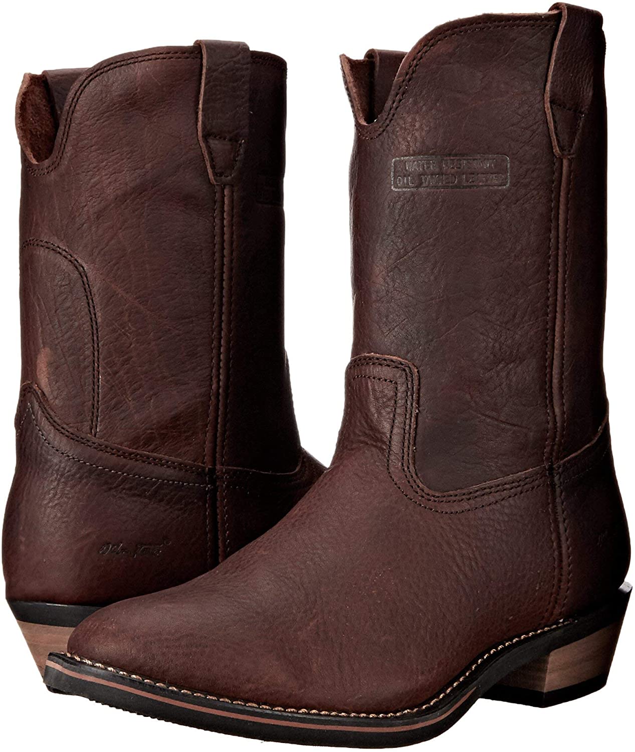 AdTec Men's 12" Ranch Wellington Boots Color Rust Size 10.5M