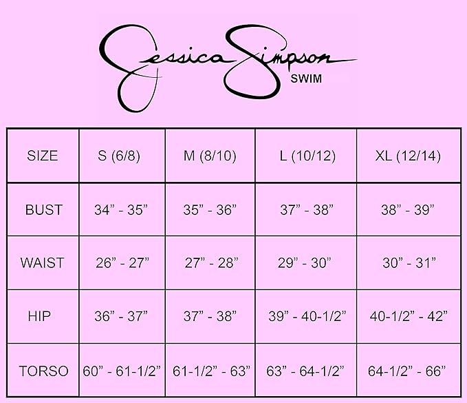 Jessica Simpson V Neck One Piece Swimsuit Bathing Suit Color Lilac Palm Print Size S