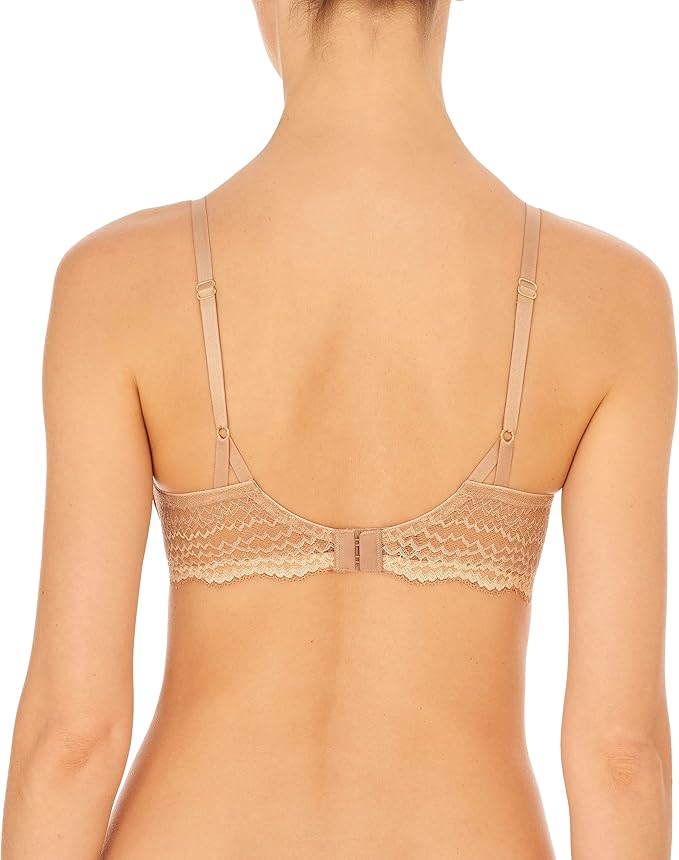 Natori Women's Breakout Full Fit Contour Underwire Bra Cafe/Lt Ivory Size 38C