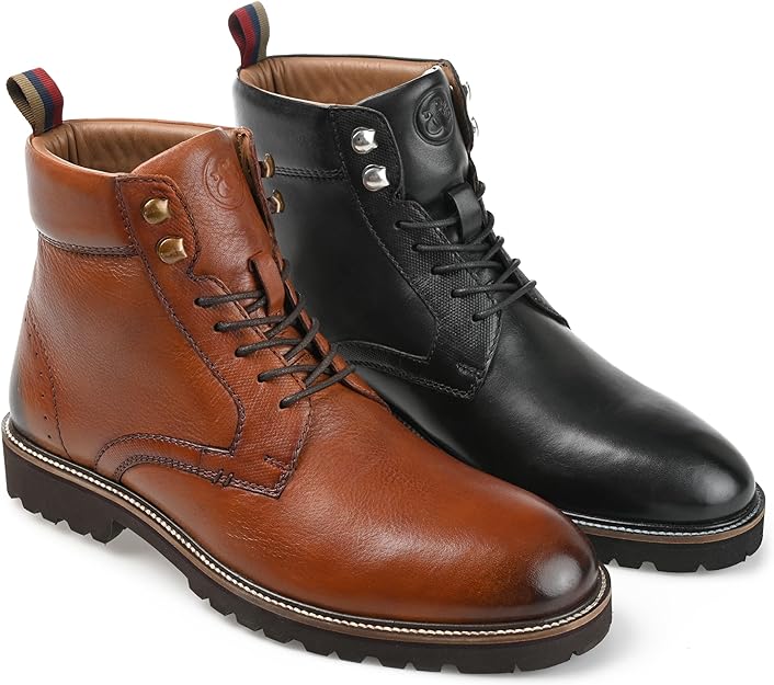 Thomas & Vine Men's Simeon Tru Comfort Boot Color Black Size 8M