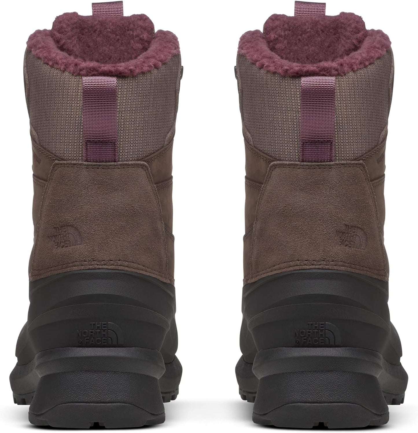 The North Face Women's Chilkat 400 Insulated Snow Boots Color Deep Taupe/Black Size 9M