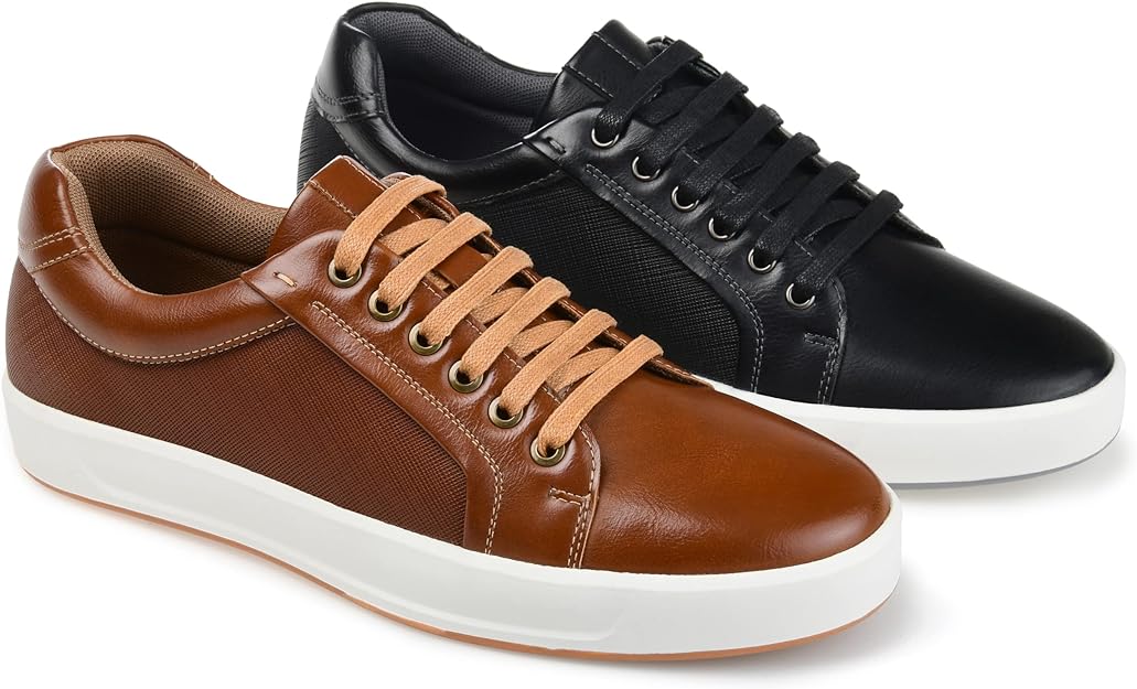 Vance Co. Men's Maxx Casual Sneaker Color Black Size 10M