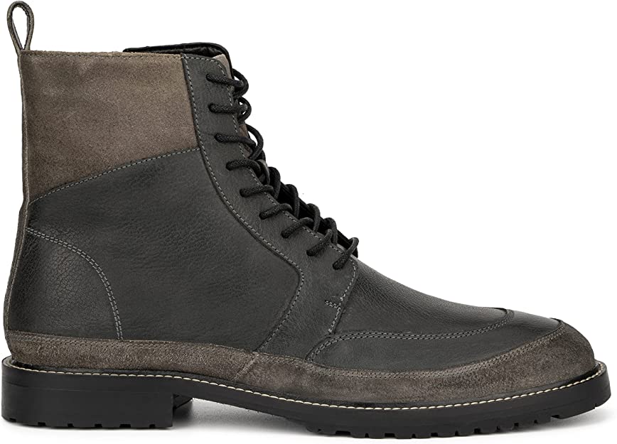 Reserved Footwear Men's Zero Fashion Motorcycle Casual Boots Color Black Size 9M