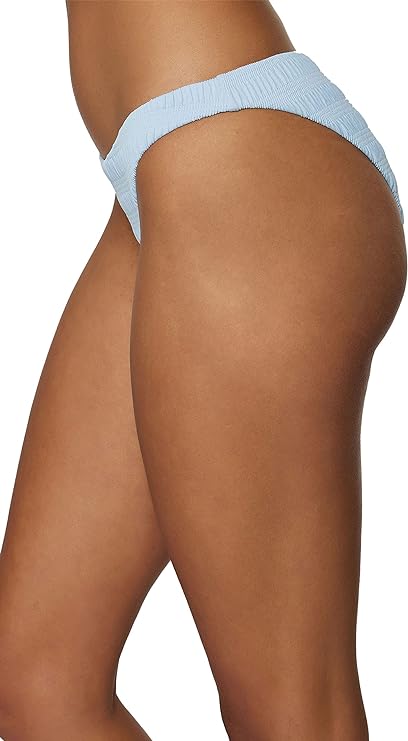 O'Neill Juniors Saltwater Solids Text Bikini Bottoms Color Sky Blue Size S