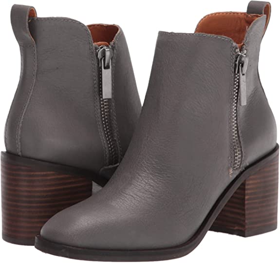 Lucky Brand Women's Walba Bootie Fashion Boot Color Gunmetal Size 8M