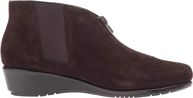 Aerosoles Women's Allowance Ankle Boot Color Dark Brown Suede Size 5.5M