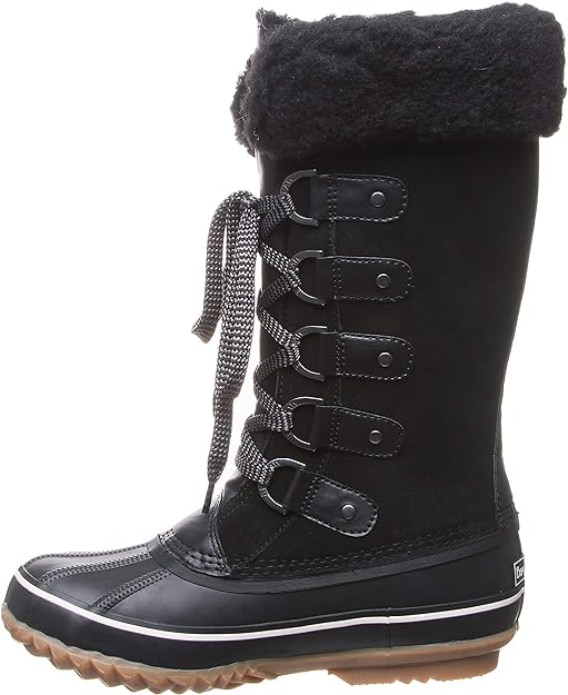 BEARPAW Women's Denali Winter Boot Color Black II Size 8