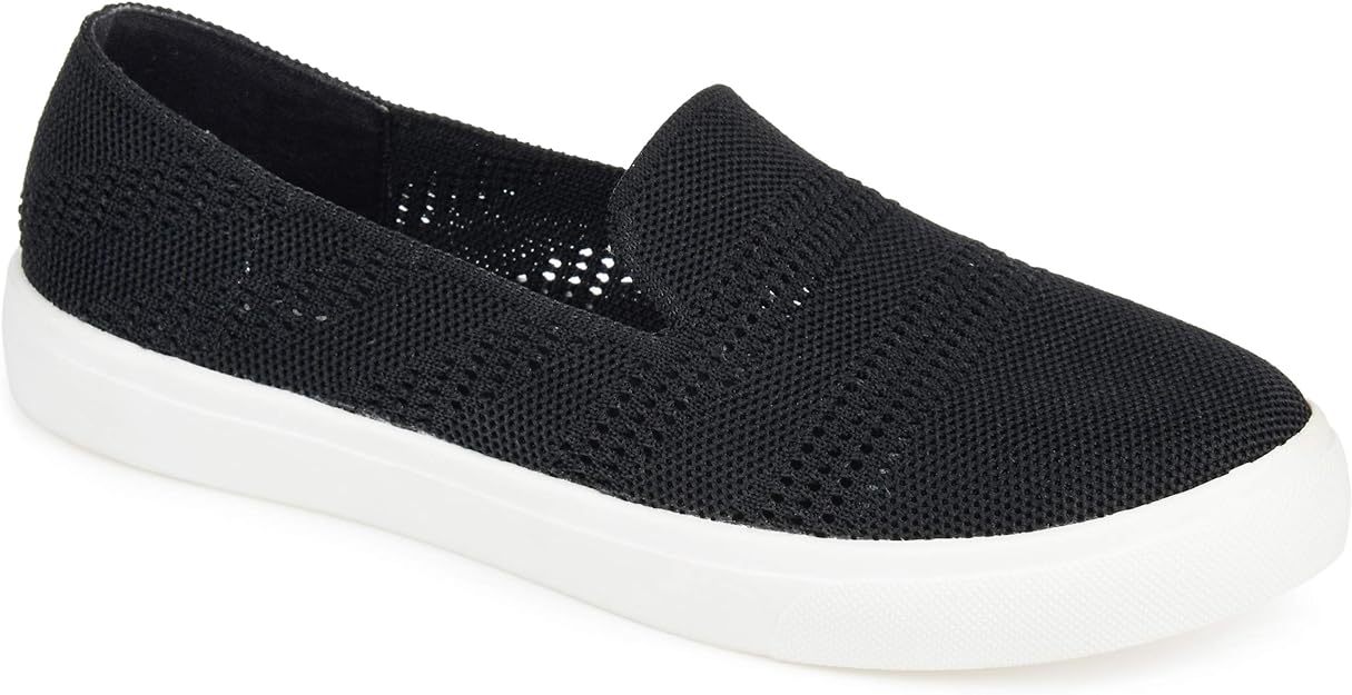 Journee Collection Women's Meika Tru Comfort Foam Footbed Sneakers Color Black Size 9M