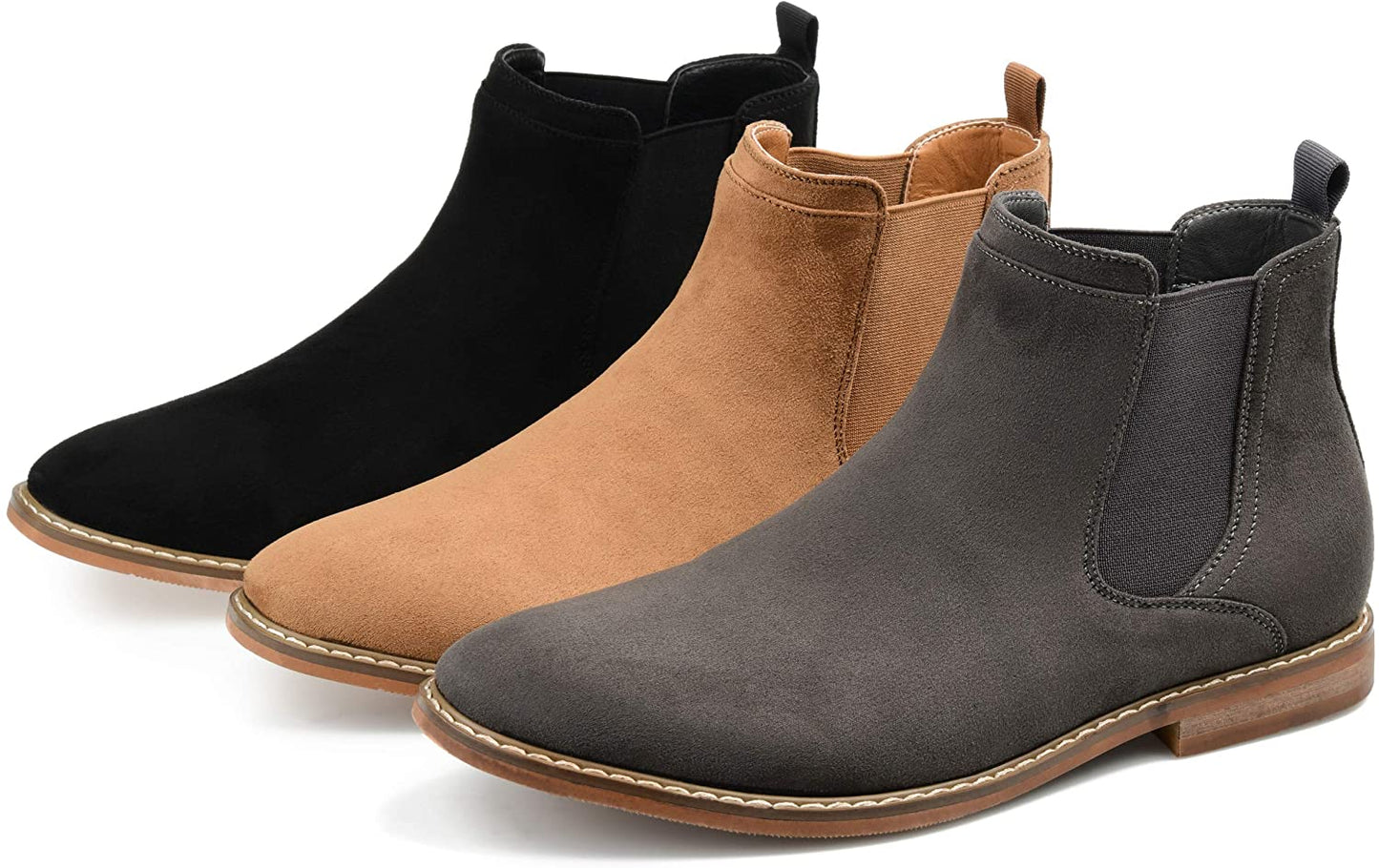 Vance Co. Men's Marshall Chelsea Boots Color Black Size 10