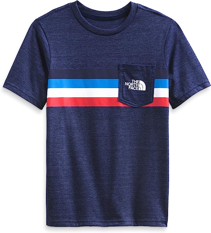 The North Face Big Boys Graphic T-shirt Color Navy Heather Size S