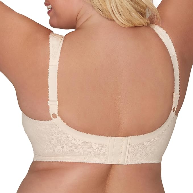 Playtex 18 Hour Full-Coverage Comfort-Strap Wireless Bra Natural Beige Nude Size 38B