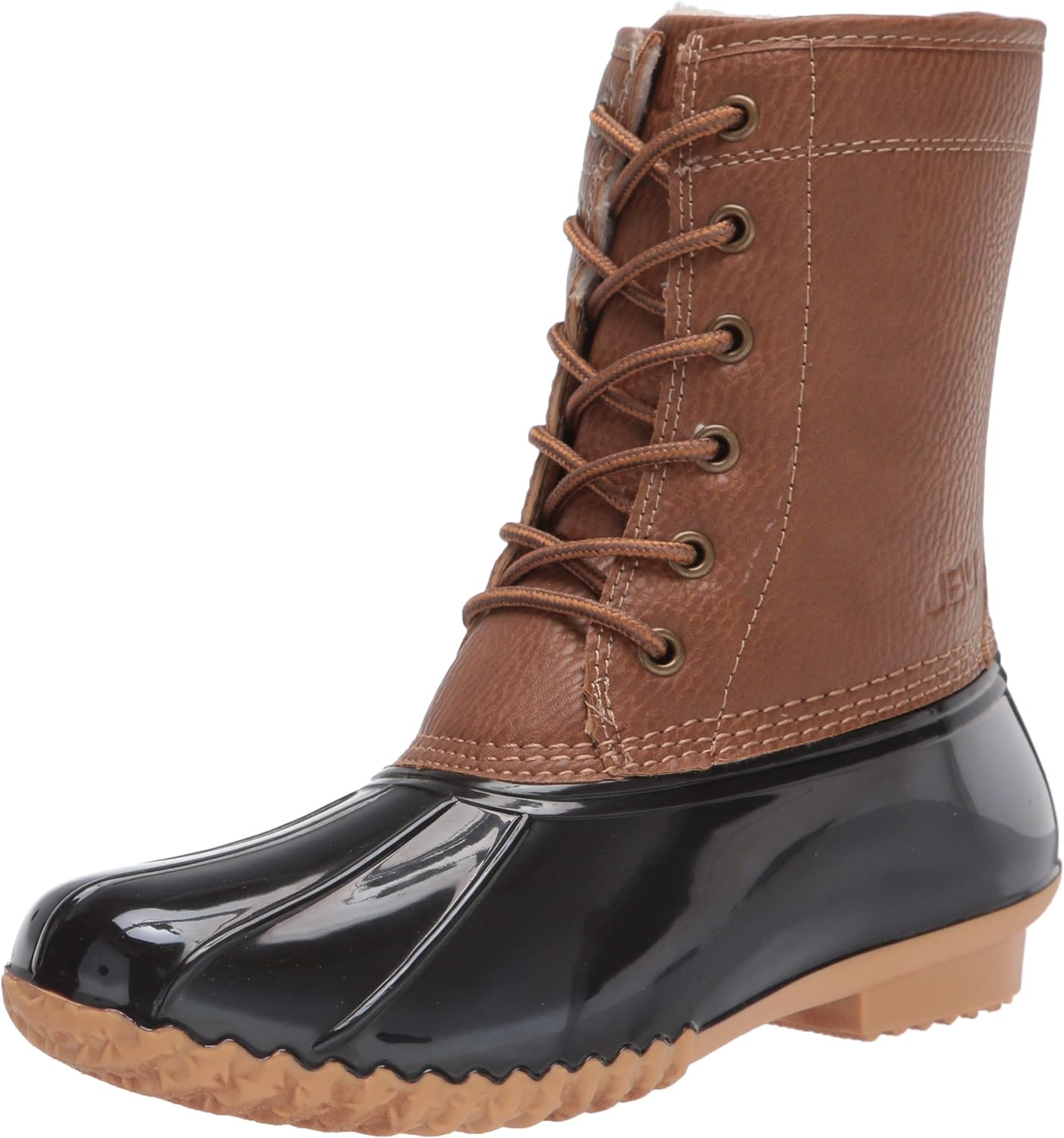 JBU Women's Maplewood Waterproof Rain Mid Calf Boots Color Chocolate Size 11M