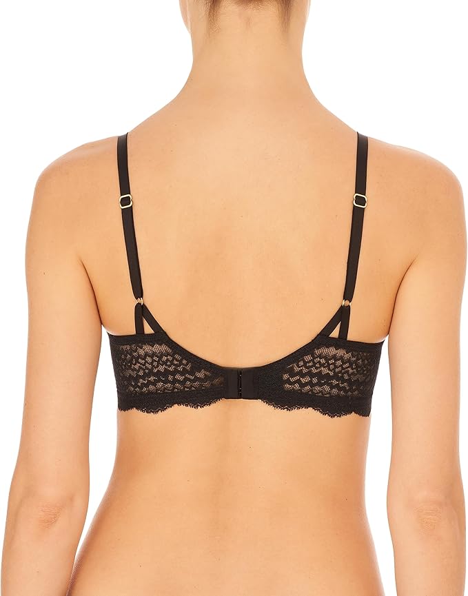 Natori Breakout Full Fit Contour Underwire Bra Black Size 38C