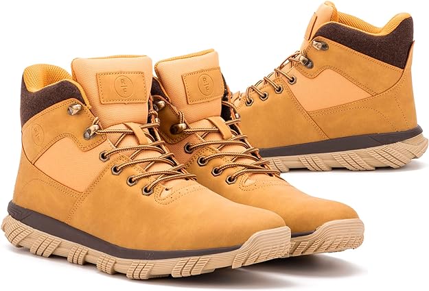 Reserved Footwear Men's Darnell Mid-Top Sneaker Color Wheat Size 9.5M