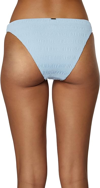 O'Neill Juniors Saltwater Solids Text Bikini Bottoms Color Sky Blue Size S