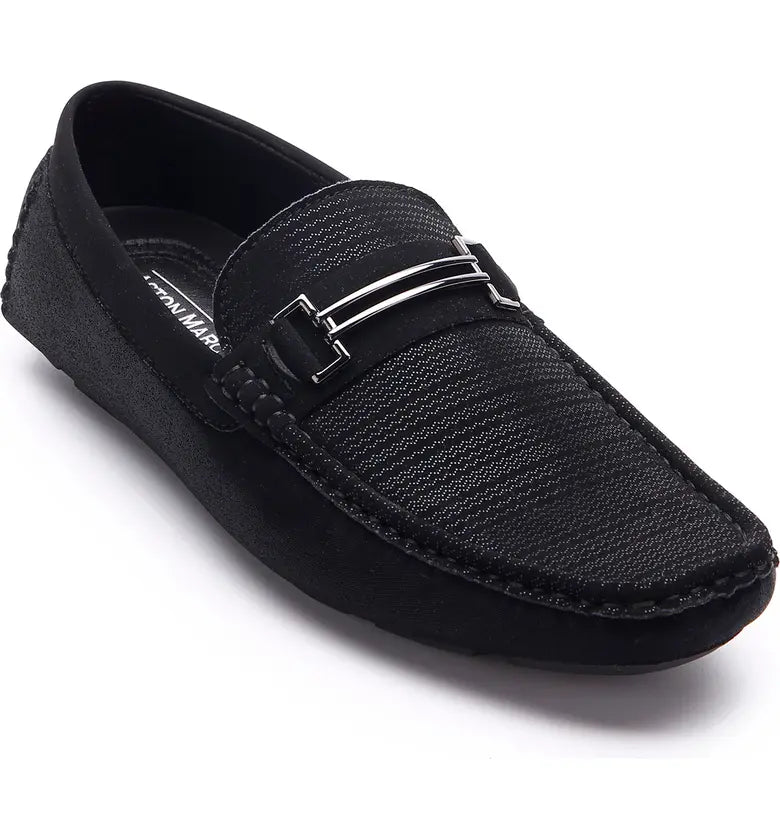 Aston Marc Men's Fashion Driving Shoes Color Black Size 12M