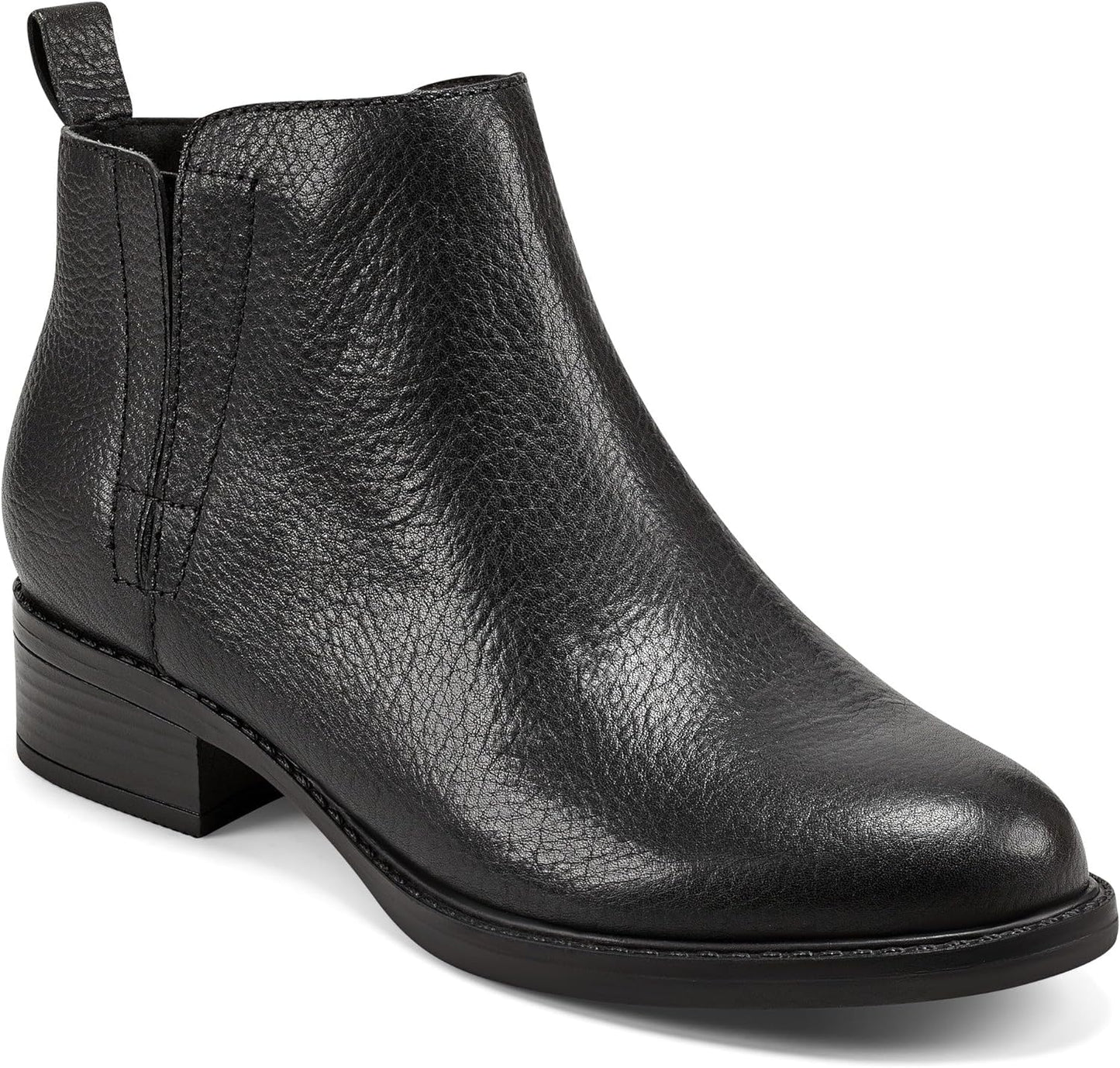 Easy Spirit Women's Larime Ankle Booties Color Black Leather Size 9.5W