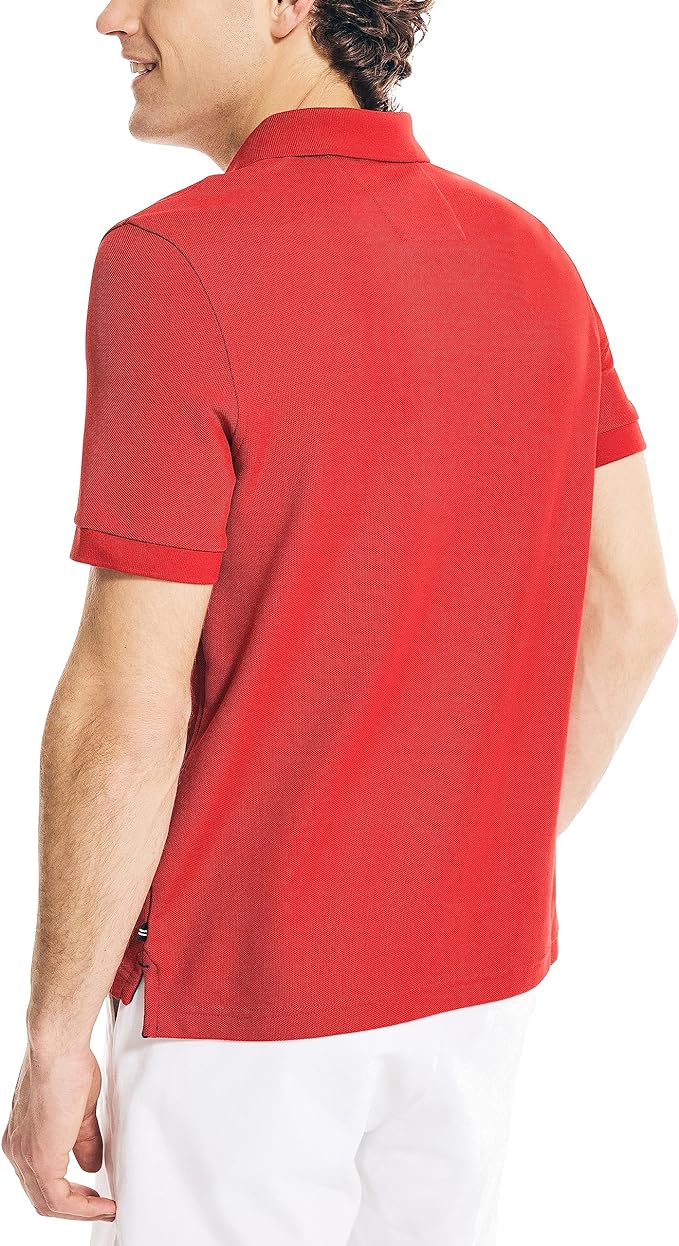 Nautica Men's Classic Performance Deck Polo Shirt Color Nautica Red Size XL