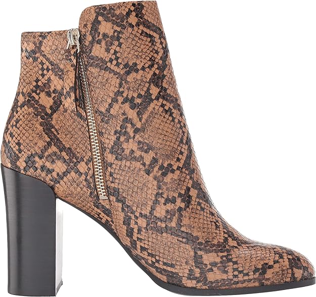Kenneth Cole Women's Justin Zip Bootie Fashion Boot Color Tan Size 6.5M