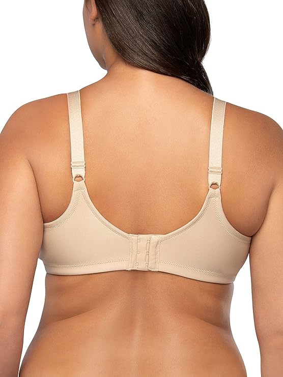 Vanity Fair Full Figure Beauty Back Smooth Damask Bra Color Nude 5 Size 44D