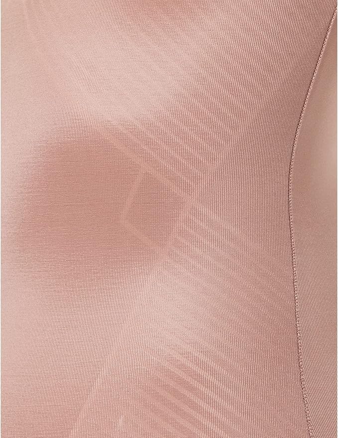 SPANX Open-Bust Midthigh Beathable Contour Bodysuit Cafe Au Lait Size S