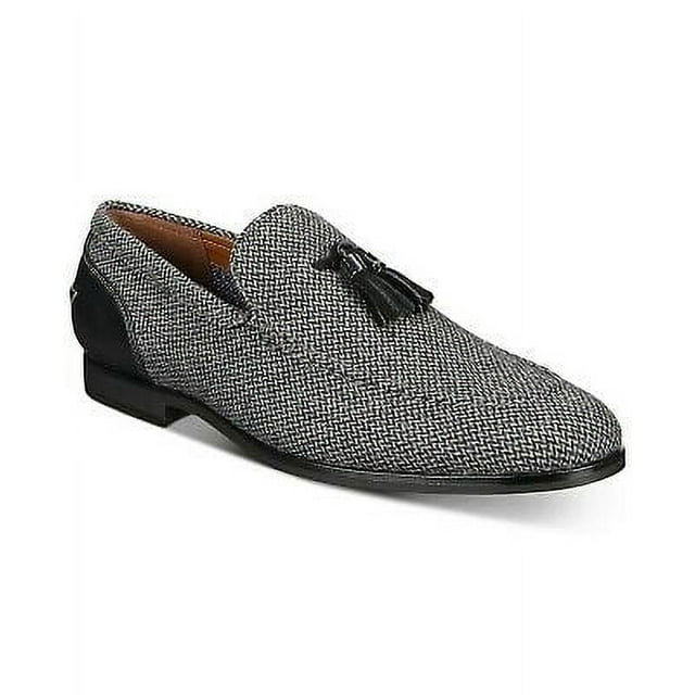 Bar III Men's Slip-on Loafers Color Gray Tweed Size 8.5M