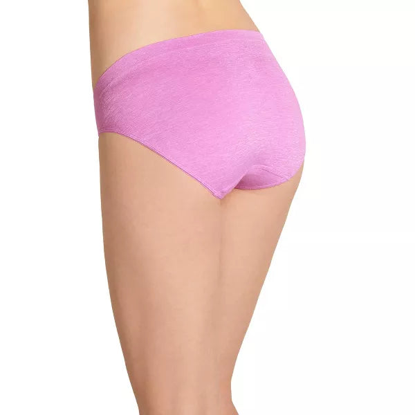 Jockey Women's Smooth & Shine Seamfree Bikini Color Lavender Size 6