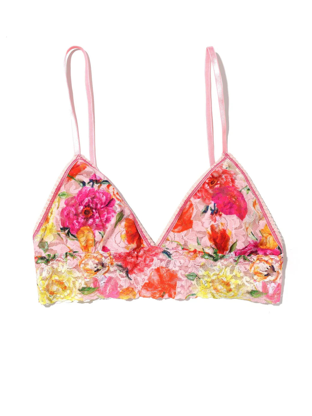 hanky panky Bring Me Flowers Bralette Color Coral Size S