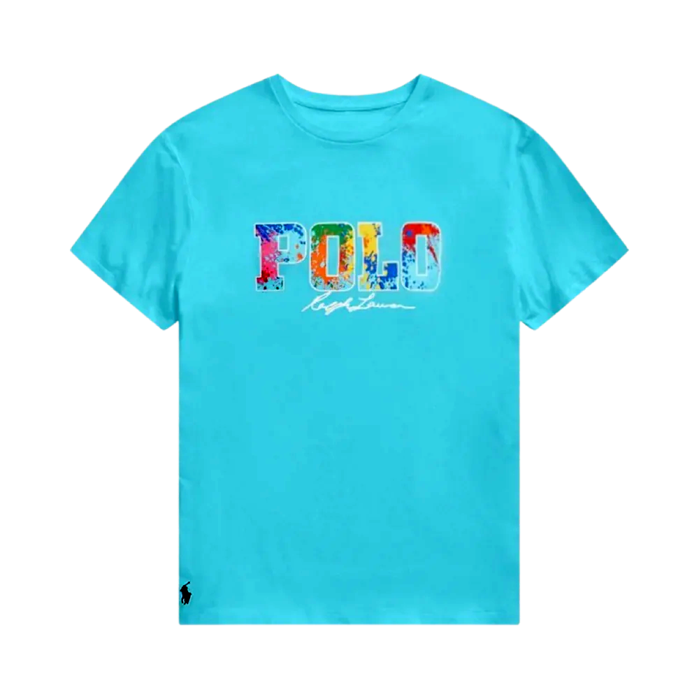 Polo Ralph Lauren Men's Classic-Fit Logo Jersey T-Shirt Color Perfect Turquoise Size M