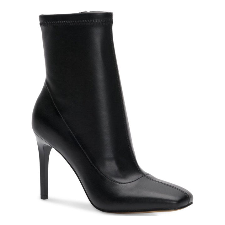 INC International Concepts Women's Vidalia Knit Dress Booties Color Black Smooth Size 7M