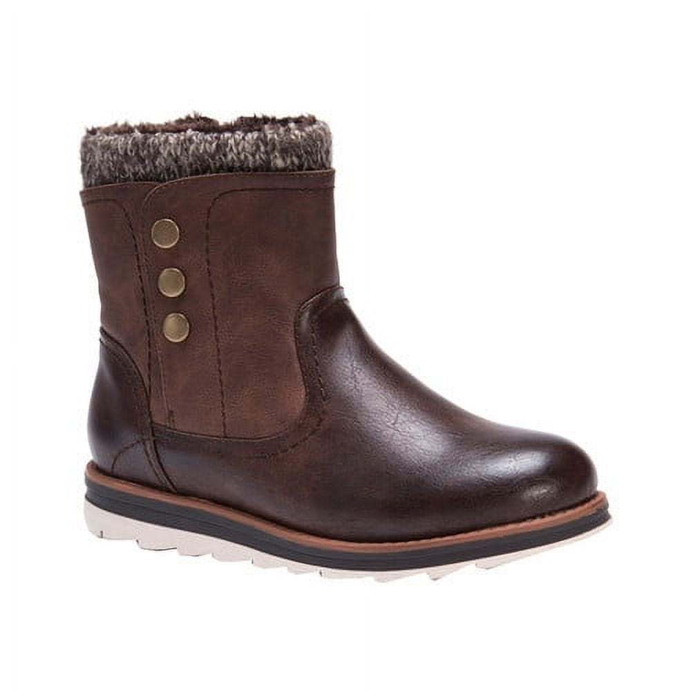 Muk Luks Women's Hope Ankle Boots Color Brown Size 10M