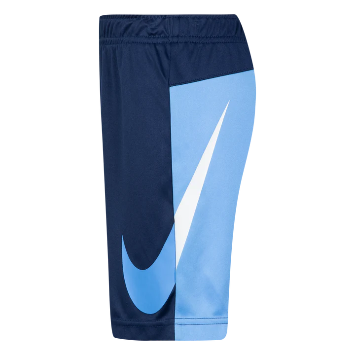 Nike Little Boys Blocked Dri-FIT Shorts Color Midnight Navy Size 4