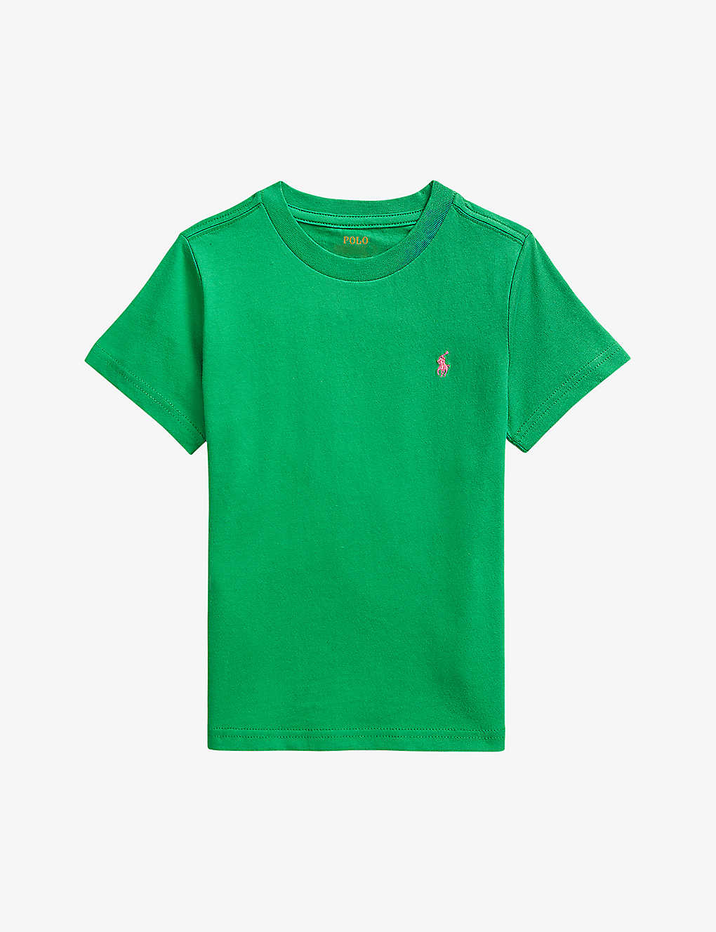 Polo Ralph Lauren Boys Jersey Crewneck T-shirt Color Kiwi Lime Size L (14-16)