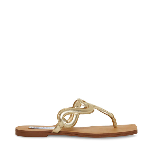 Steve Madden Women's Terri Sandals  Color Gold Size 7.5
