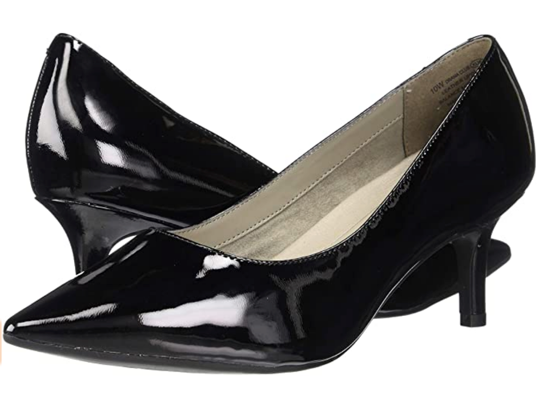 Aerosoles Women's Drama Club Pumps Color Black Patent Size 9.5M
