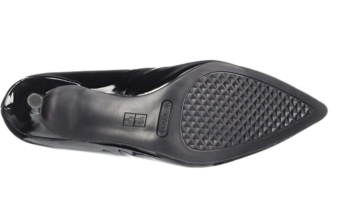 Aerosoles Women's Drama Club Pumps Color Black Patent Size 9.5M