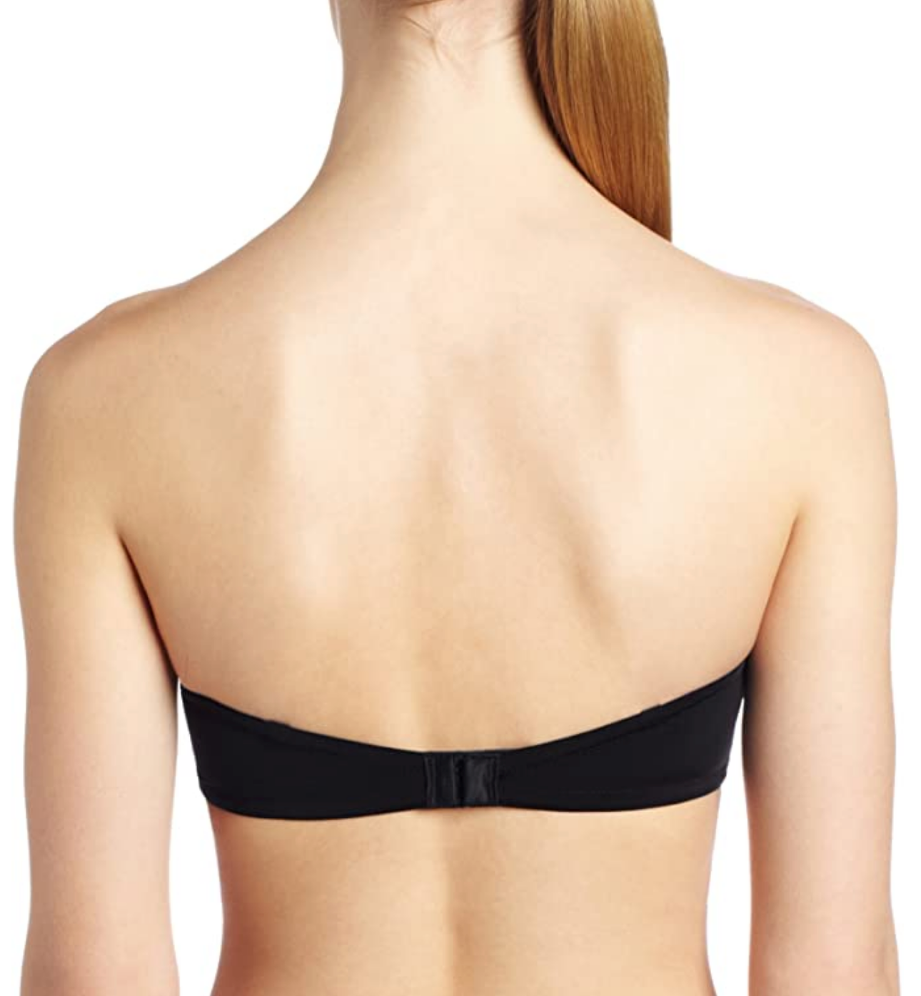 Calvin Klein Women's Naked Glamour Strapless Push Up Bra Color Black Size 36D