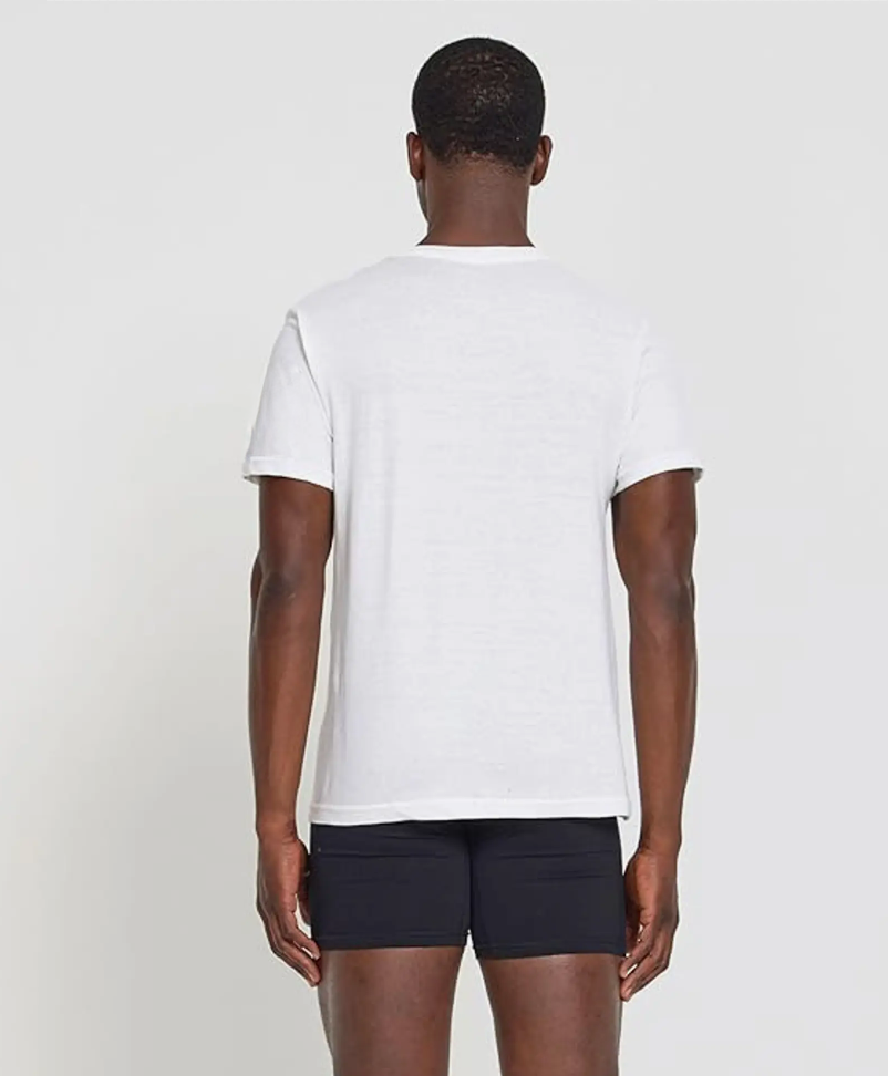 True Religion Men's Crew Neck Undershirt T-Shirt White Size XL