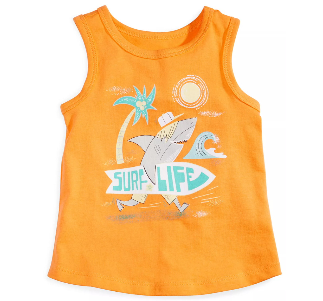 First Impressions Toddler Boys Girls Surf Life Island Tank Color Orange Size 2T
