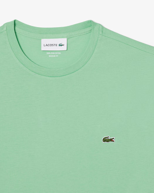 Lacoste Men's Short Sleeve Pima Jersey Crew Neck Tee Liamone Size L