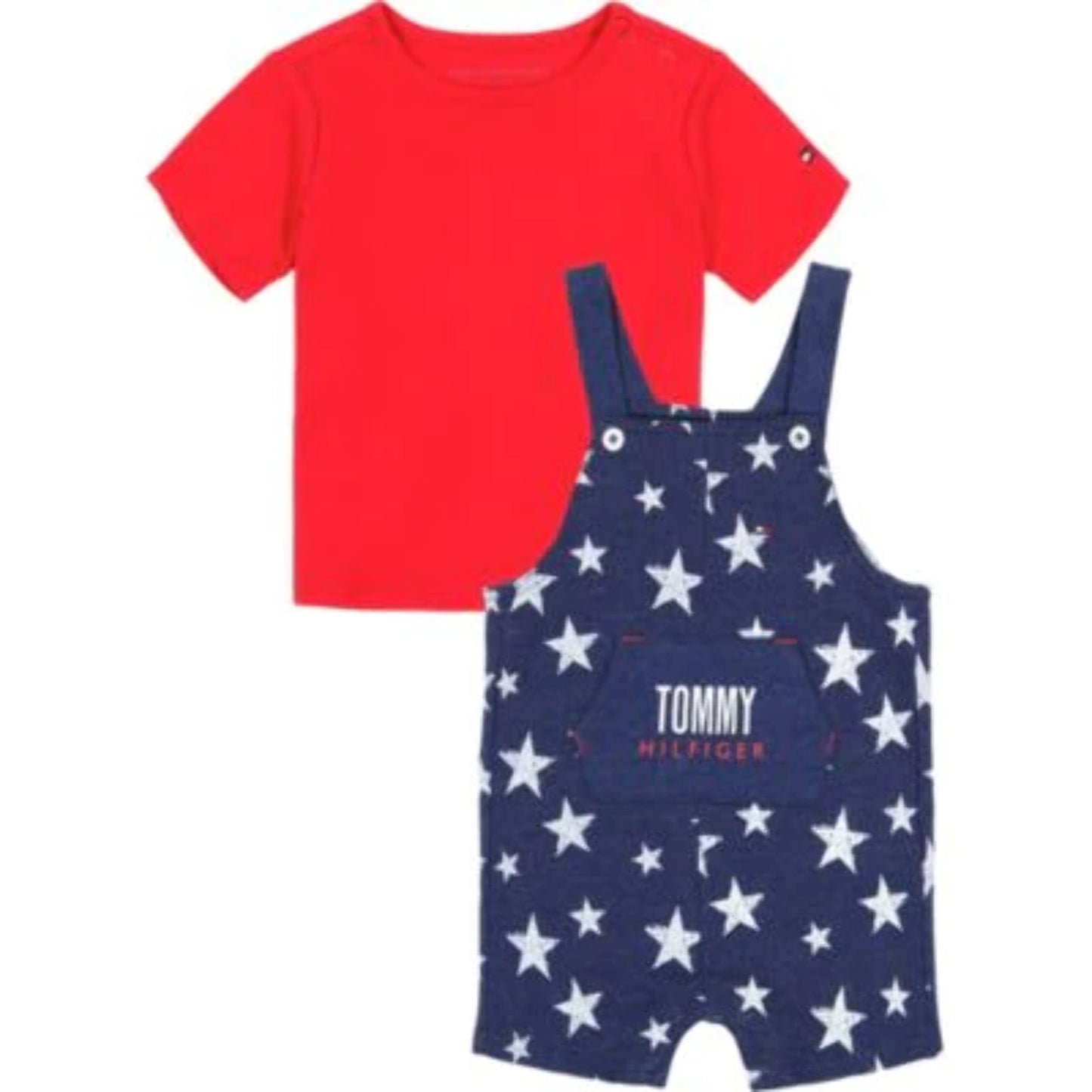 Tommy Hilfiger Baby Boys 2-Piece Set Color Navy Size 12 months