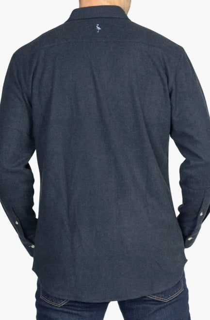 Taylorbyrd Men's Long Sleeve Sweater Shirt Color Navy Size L