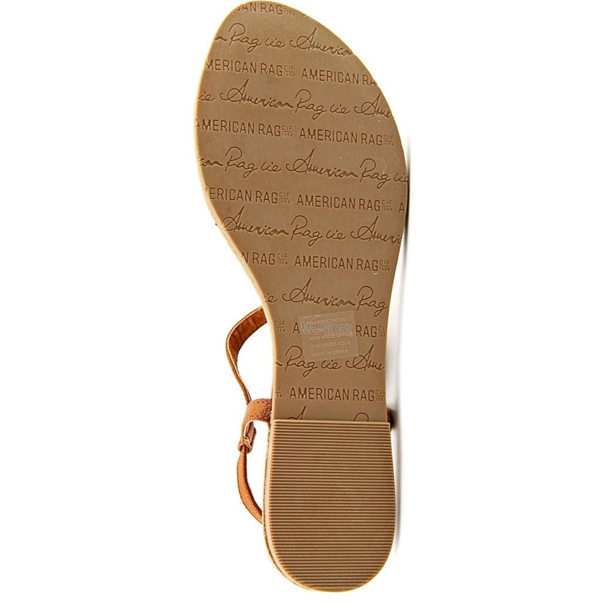 American Rag Karlla Flat Sandals  Color Cognac  Size 7.5M