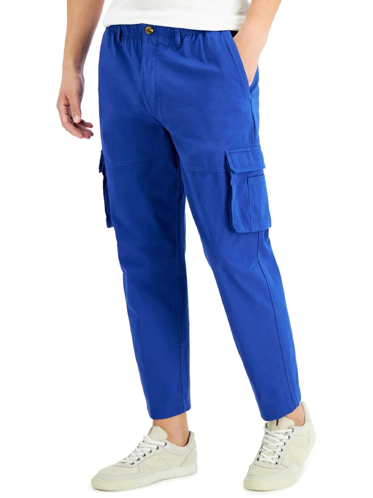 Club Room Men's Cargo Pants Color New Cerulean Size 2XL