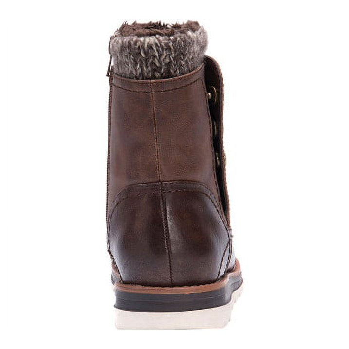 Muk Luks Women's Hope Ankle Boots Color Brown Size 10M